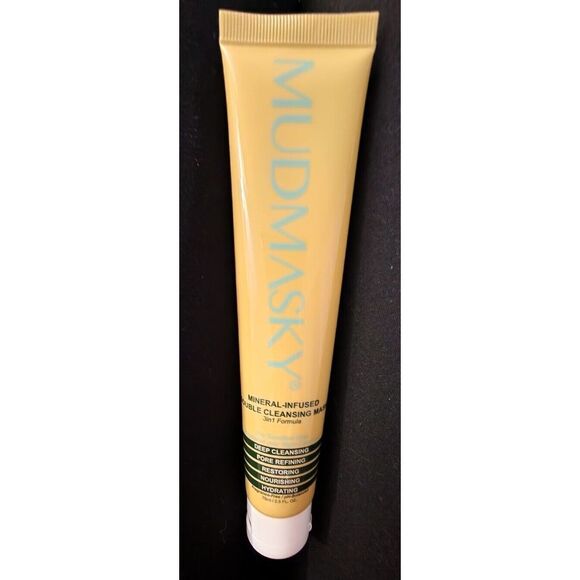 Mudmasky Mineral-Infused Double Cleansing Mask 3 in‎ 1 Formula~2.5 oz - Picture 1 of 2